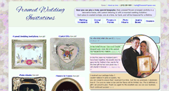 Desktop Screenshot of framedweddinginvitations.com